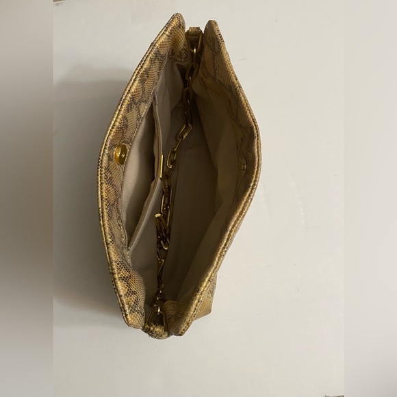 Cache Shoulder bag faux Python Leather Snake Print - Picture 8 of 16